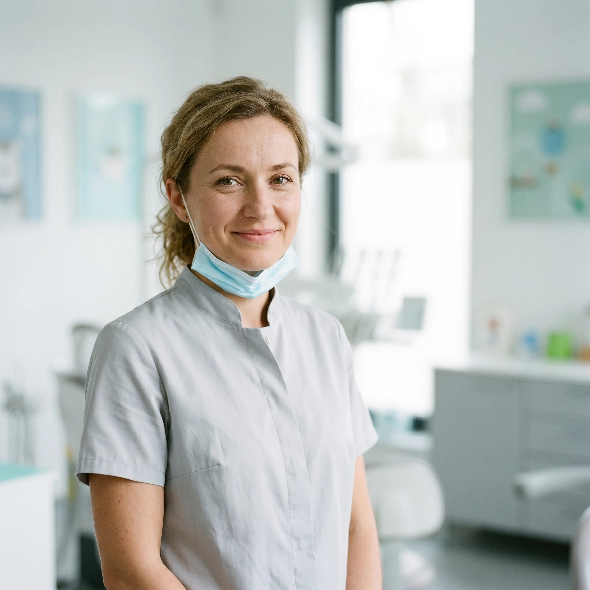 Lekarka stomatolog dziecięcy w gabinecie Bas Clinic we Wrocławiu