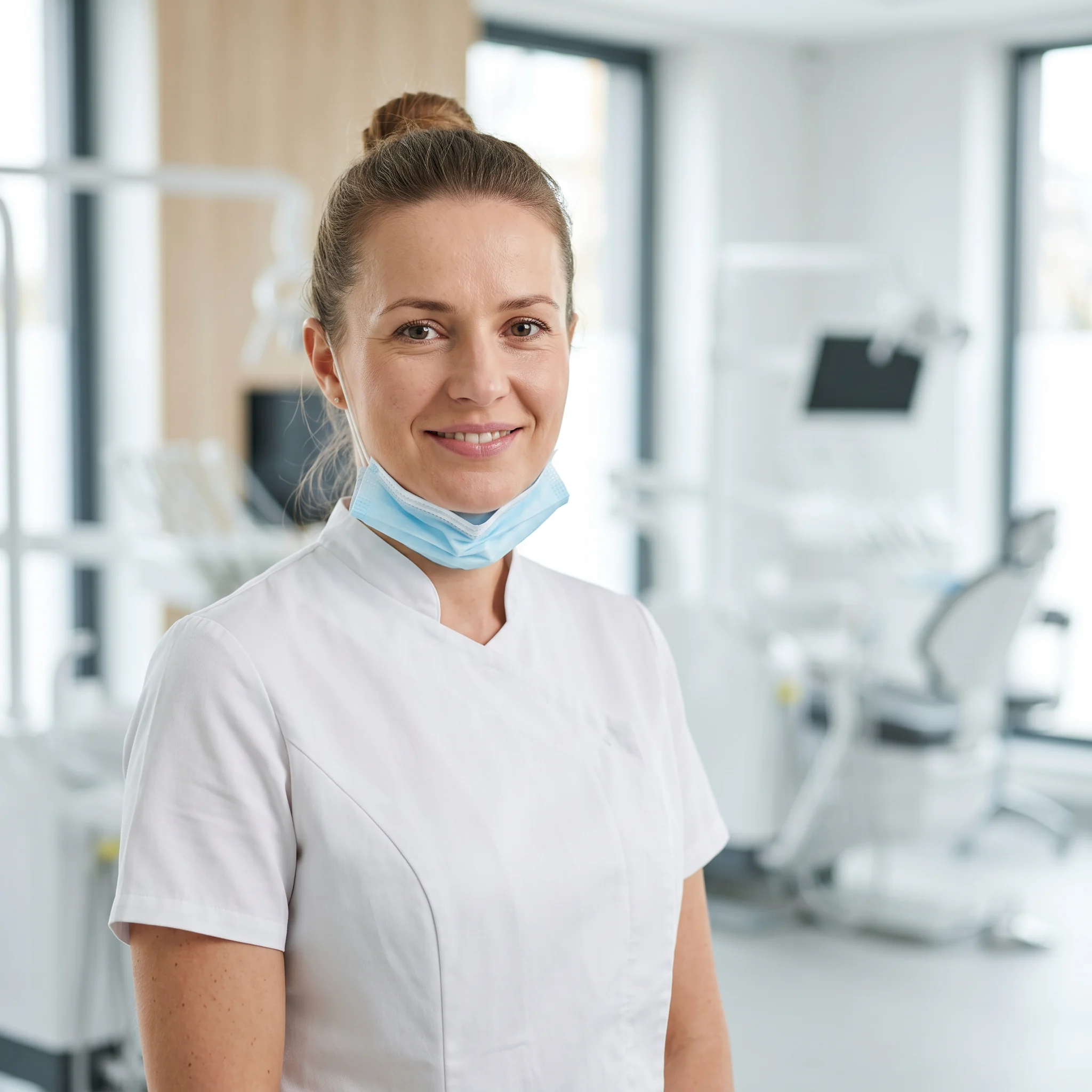 Higienistka stomatologiczna w gabinecie Bas Clinic we Wrocławiu